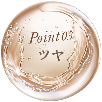 Point03 ツヤ