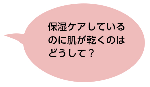 乾燥肌のたのもしい味方。うるおいを抱え込むセラミドが鍵!