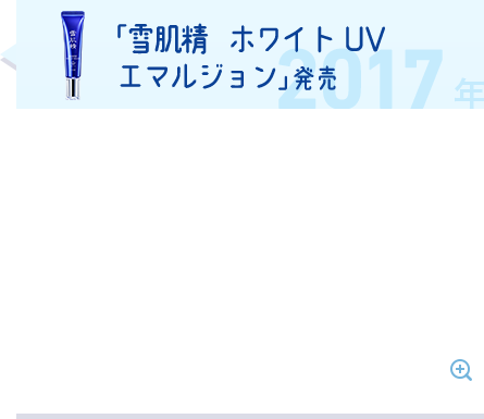 「雪肌精 ホワイト UV エマルジョン」発売