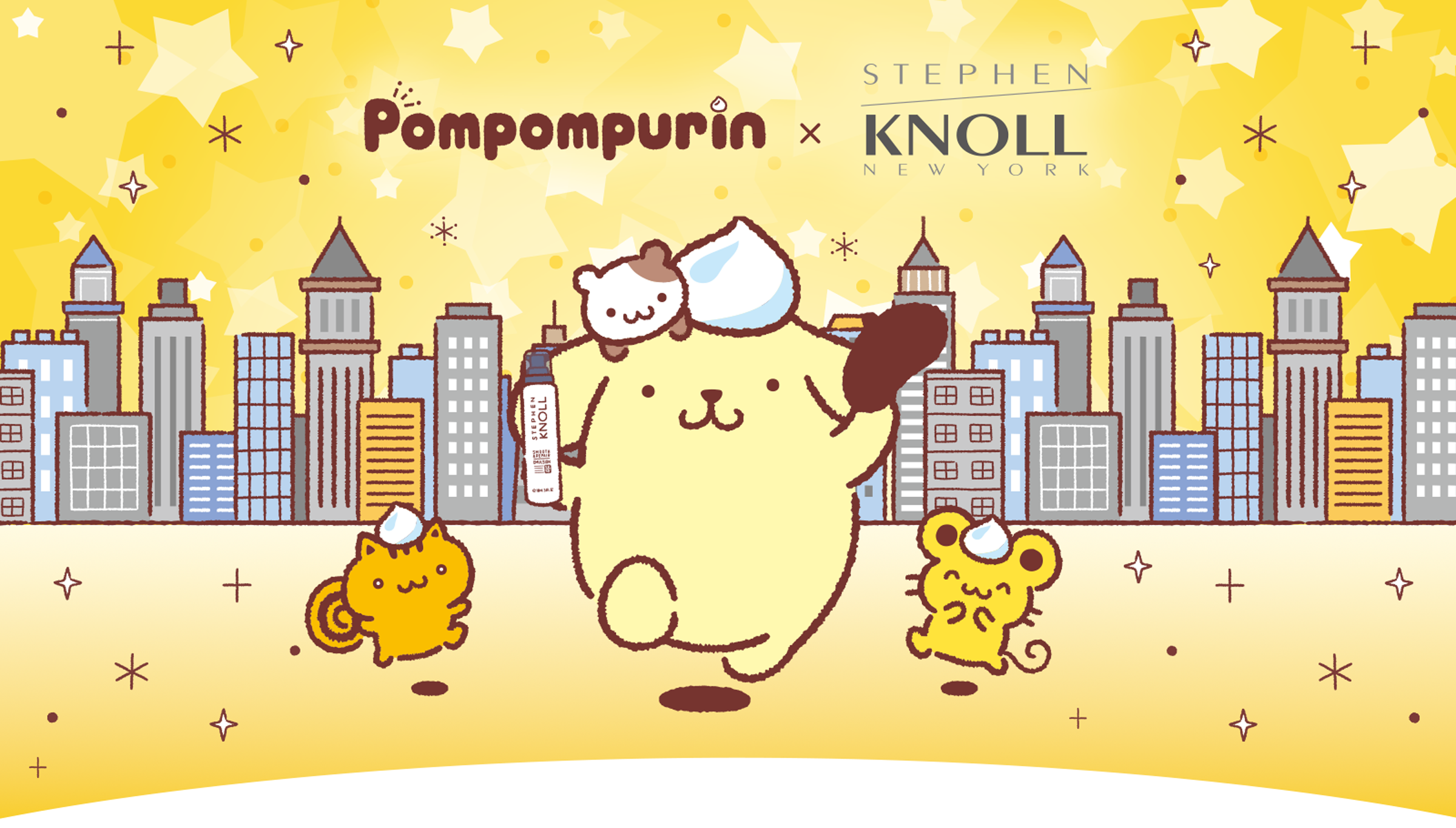 ポムポムプリン × STEPHEN KNOLL（スティーブンノル）期間限定コラボ