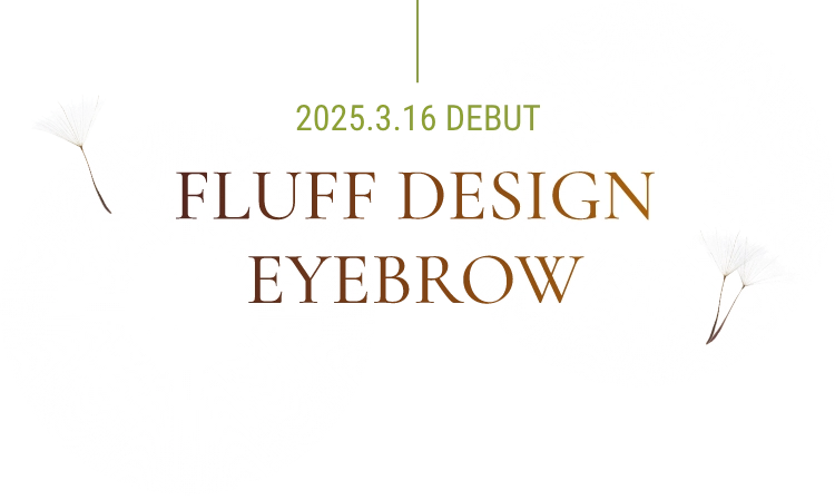 2025.5.16 DEBUT FLUFF DESIGN EYEBROW
